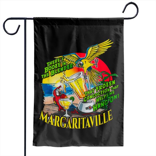 Discover Jimmy Buffett Margaritaville Unisex Garden Flags S-3XL