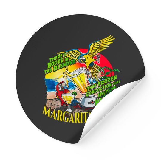 Discover Jimmy Buffett Margaritaville Unisex Stickers S-3XL