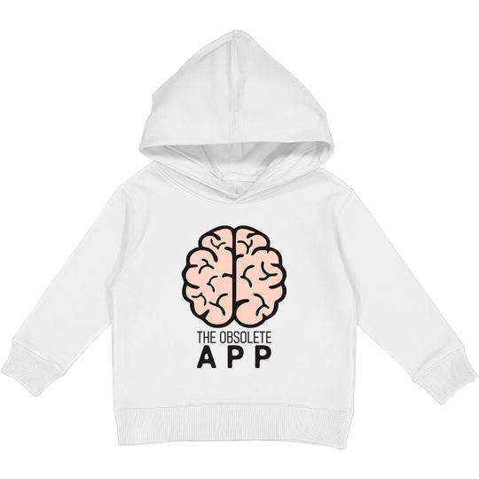 Discover The Obsolete App - App - Kids Pullover Hoodies