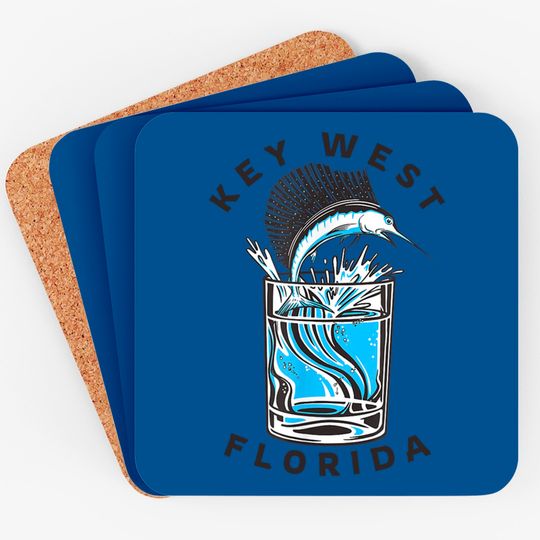Discover Key West Florida Sailfish Coasters