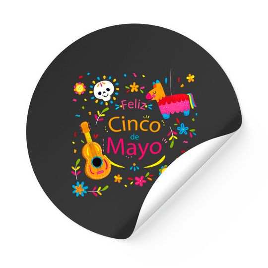 Discover cinco de - Cinco De Mayo - Stickers