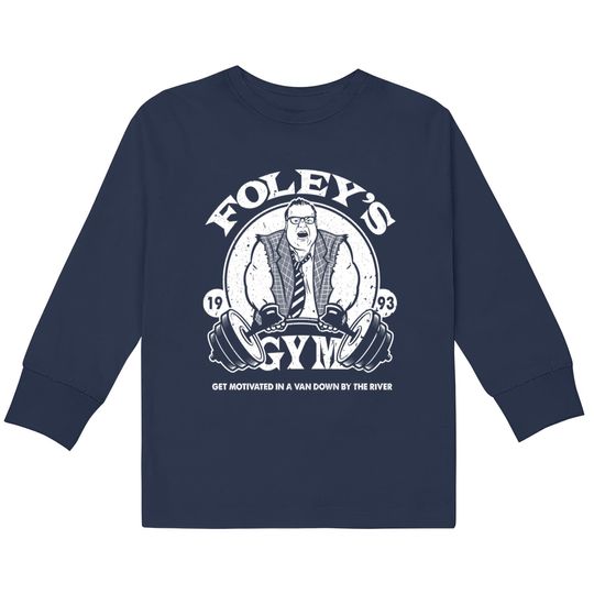 Discover Foley's Gym - Matt Foley - Kids Long Sleeve T-Shirts