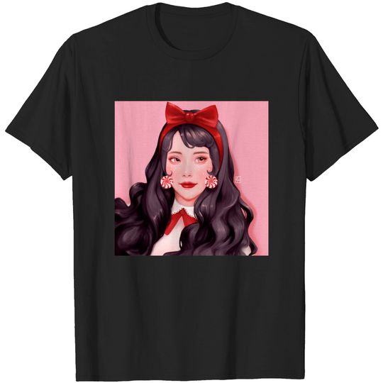 Discover Red Bow - Bow - T-Shirt