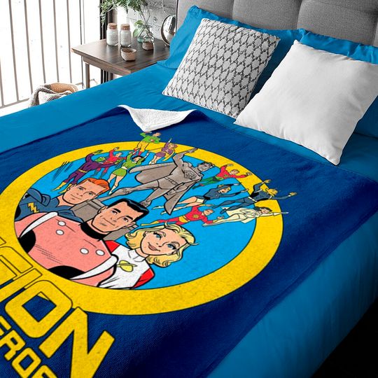 Discover Legion of Super-Heroes - Comic Books - Baby Blankets