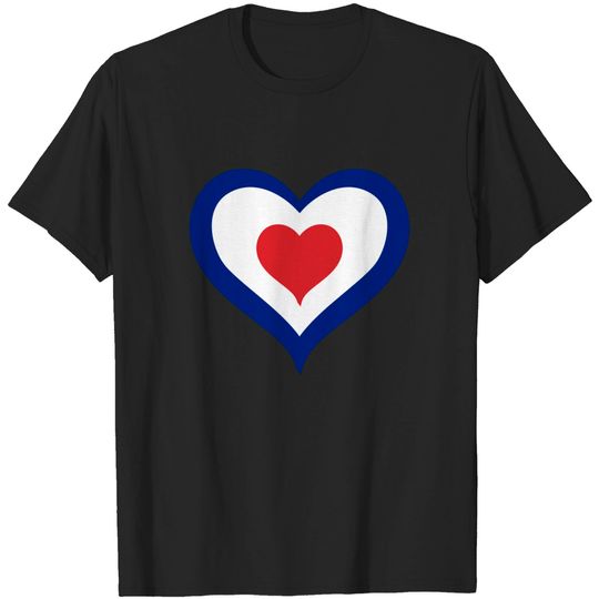 Discover MOD Roundel Heart RAF Target Scooter Life Mods - Mod Scooter - T-Shirt