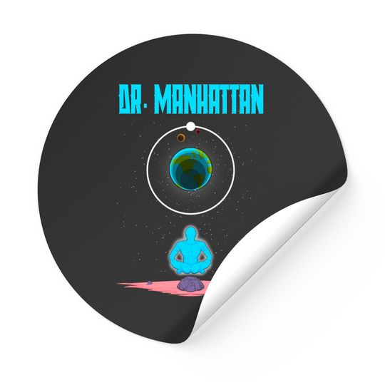 Discover Dr Manhattan - Dr Manhattan - Stickers