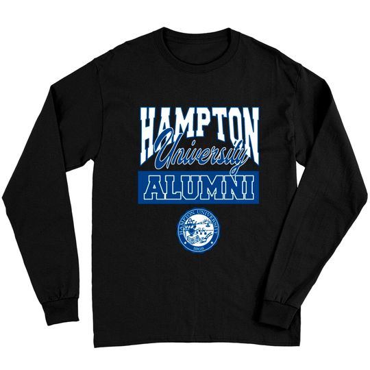 Discover Hampton Hbcu University T Shirt Gift Tee Long Sleeves