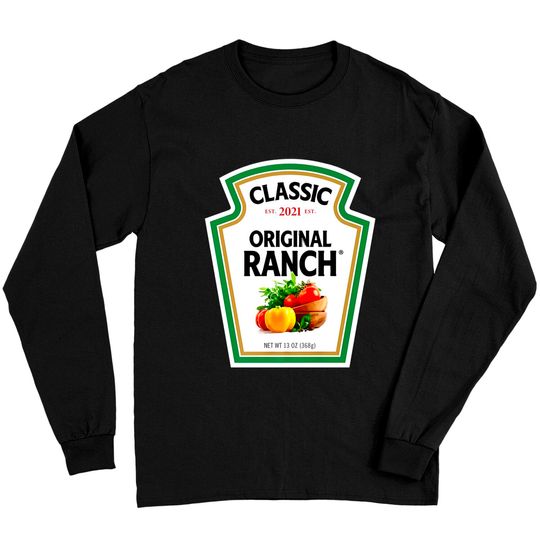 Discover Mustard Bottle Long Sleeves Ranch Sauce Green Salad Dressing Halloween Costume Matching