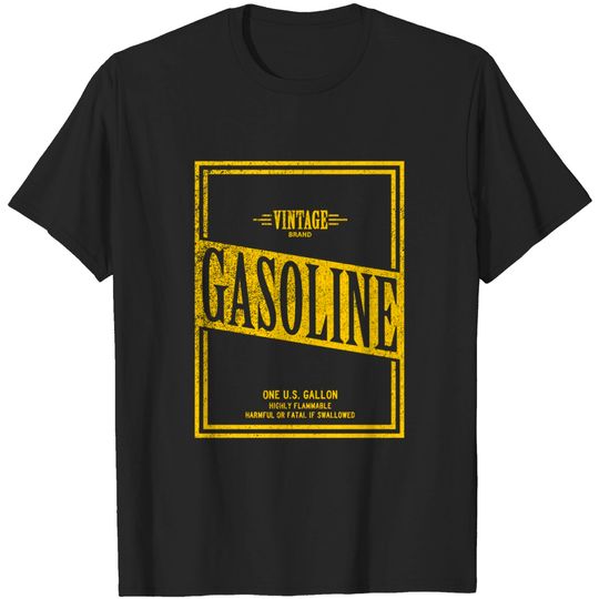 Discover Vintage Brand Gasoline - Gasoline - T-Shirt