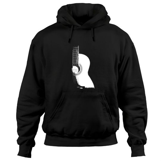 Discover Acoustic Guitar Music Pullover Hoodie