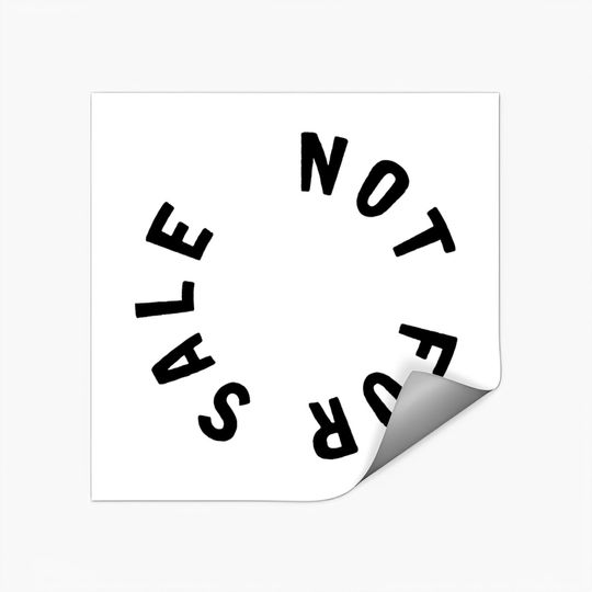 Discover NOT FOR SALE - Stickers