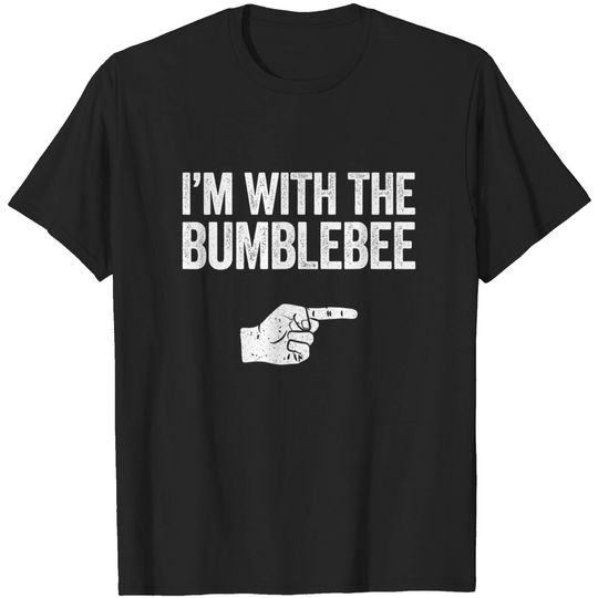 Discover I'm With The Bumblebee Matching Bumblebee Costume T-Shirt
