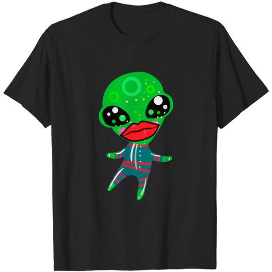 Discover Alien with Big Mouth Filter - Big Mouth Filter - T-Shirt