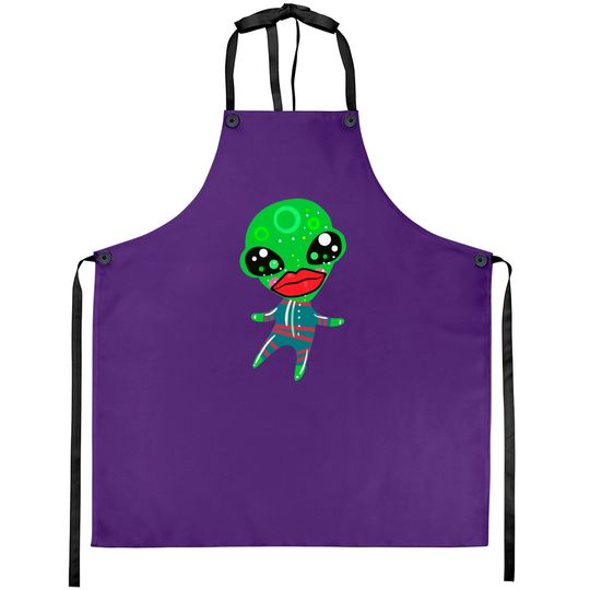 Discover Alien with Big Mouth Filter - Big Mouth Filter - Aprons