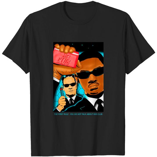 Discover mib club - Fight Club - T-Shirt