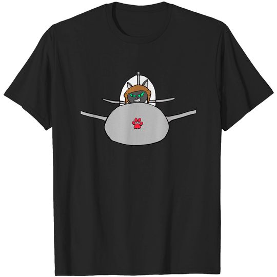 Discover Combat Kitty - Catshirt - T-Shirt