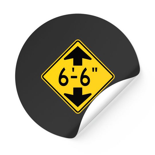 Discover Clearance: 6' 6" - Tall - Stickers