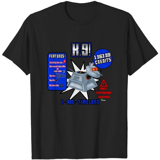 Discover K9 For Sale - Doctor Who - T-Shirt