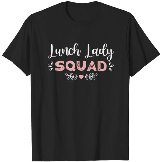 Discover Cute School Lunch Lady Heart T-Shirt