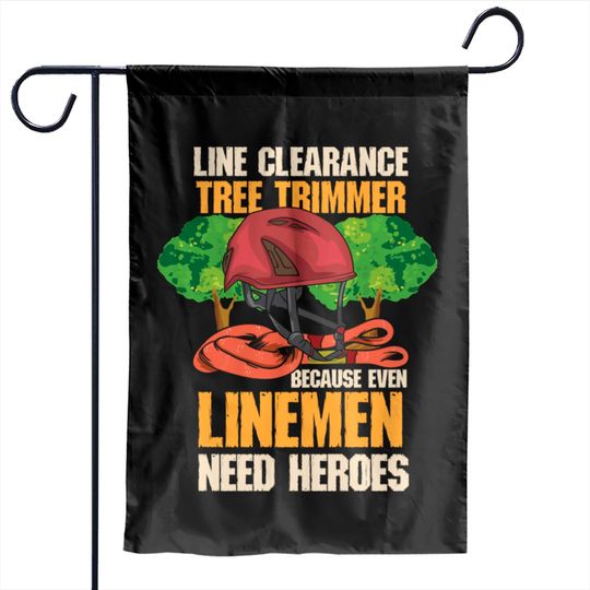 Discover Aborist - Climbing Tree Trimmer Gift Idea - Line Clearance Tree Trimmer - Garden Flags