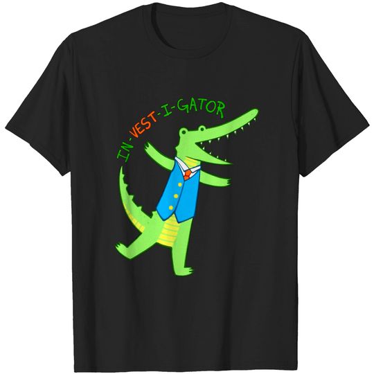 Discover inVESTigator - Alligator - T-Shirt