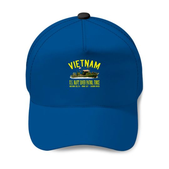 Discover Vietnam Mark II PBR - Patrol Boat, River Baseball Caps