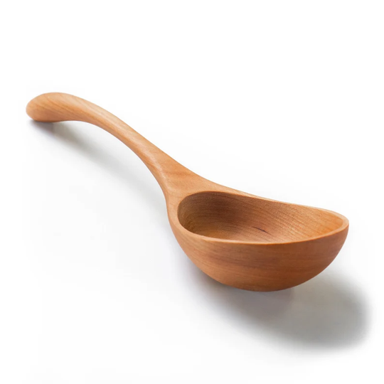 Discover Wooden Ladle from Black Cherry Wood, Soup Ladle, Big Dipper Wooden Spoon