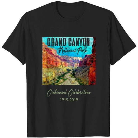 Discover Grand Canyon National Park Centennial Celebration Graphic T-Shirt