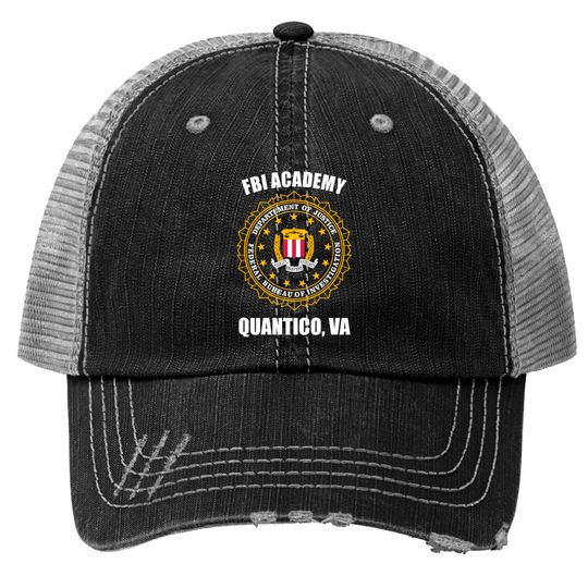 Discover FBI academy Trucker Hats