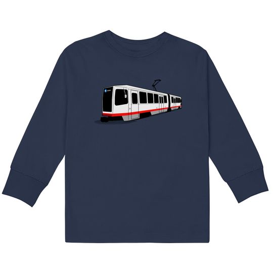Discover N Judah - San Francisco Muni Train Kids Long Sleeve T-Shirts