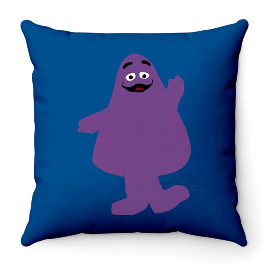 Discover Grimace - Grimace - Throw Pillows