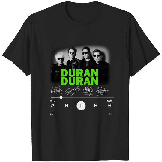 Discover Duran-Duran Music Rock Band T-Shirt, Duran Duran Fans, English New Wave Band Shirt