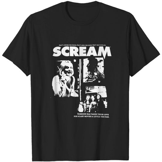 Discover Scream Horror Movie Vintage T-Shirt
