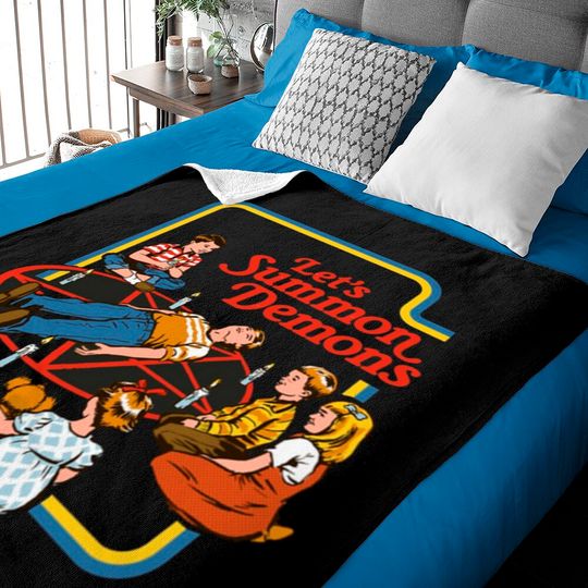 Discover Child Let s Summon Demons Baby Blankets