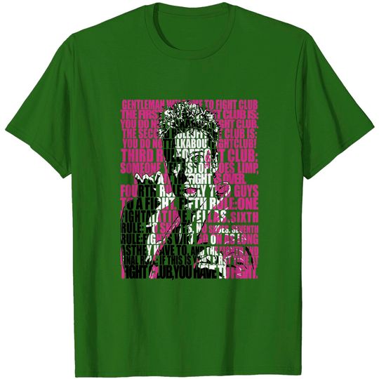 Discover Tyer Durden's 8 rules - Fight Club - T-Shirt