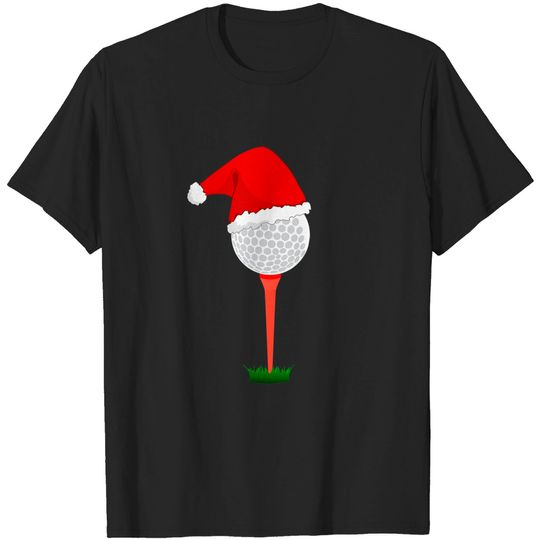 Discover Golfing Christmas Holiday Golf Ball T-Shirt