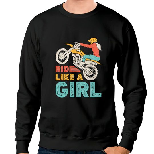 Discover Motorcycle girls Sweatshirts