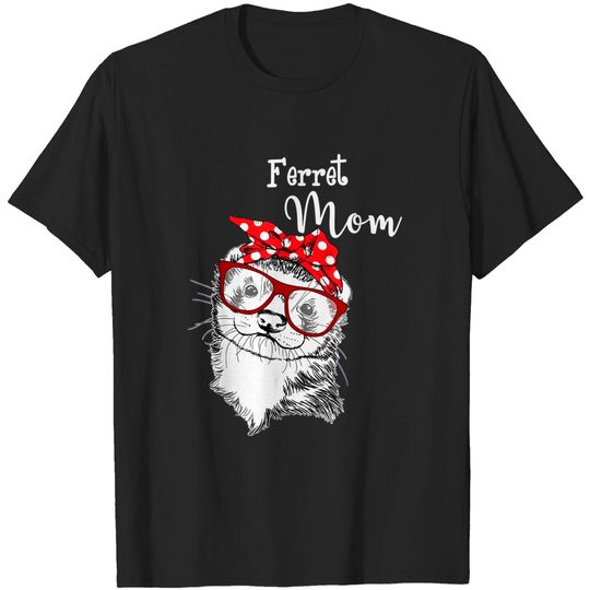 Discover Womens Ferret Mom Lover T-Shirt