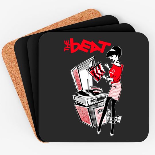 Discover The Beat , Sticker, Poster, , Mask - The Beat Sticker Mask - Coasters