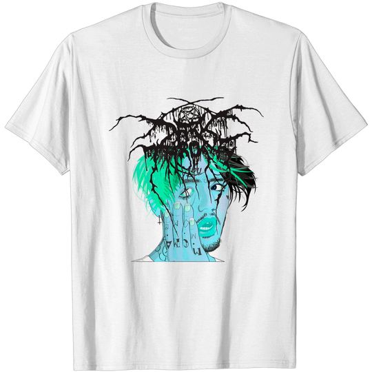 Discover Lil Peep Black Metal Logo - Lil Peep - T-Shirt