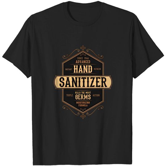 Discover Vintage Hand Sanitizer - Hand Sanitizer Vintage Label - T-Shirt