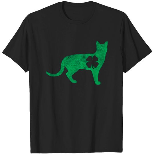 Discover St Patrick's Day Shamrock Cat Irish Catrick's Catty's T-Shirt
