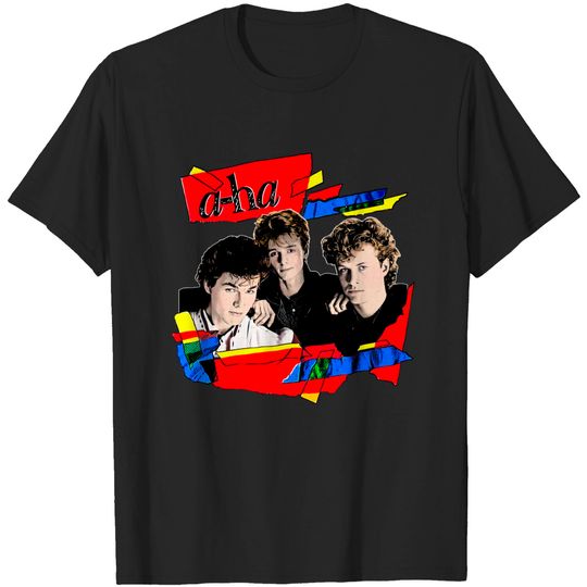Discover Vintage Styled 80s A-Ha //// Original Design - A Ha - T-Shirt