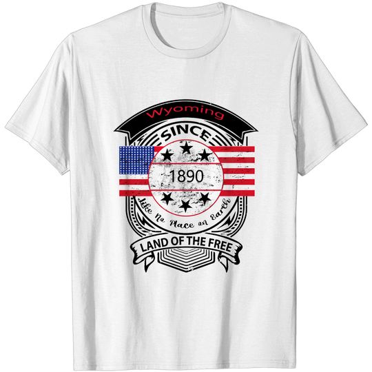 Discover Wyoming - Wyoming - T-Shirt