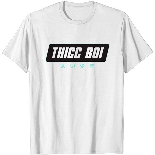 Discover Thicc Men T-Shirt Sarcastic Pastel Goth & Kawaii Japanese Gift