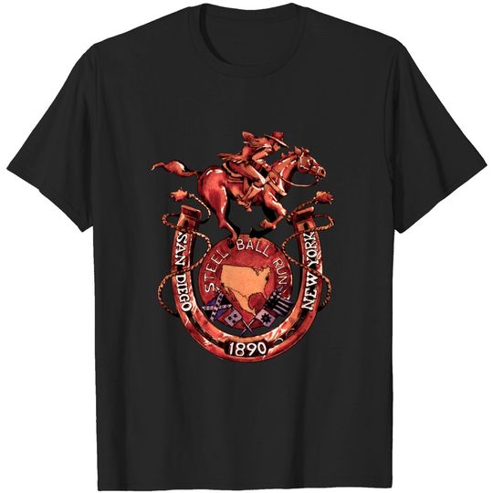 Discover STEEL BALL RUN - Steel Ball Run - T-Shirt