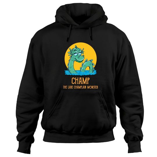 Discover The Lake Champlain Loch Ness Monster Pullover Hoodie