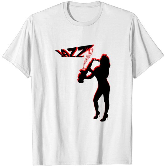 Discover saxophone, jazz - Saxophone Jazz - T-Shirt