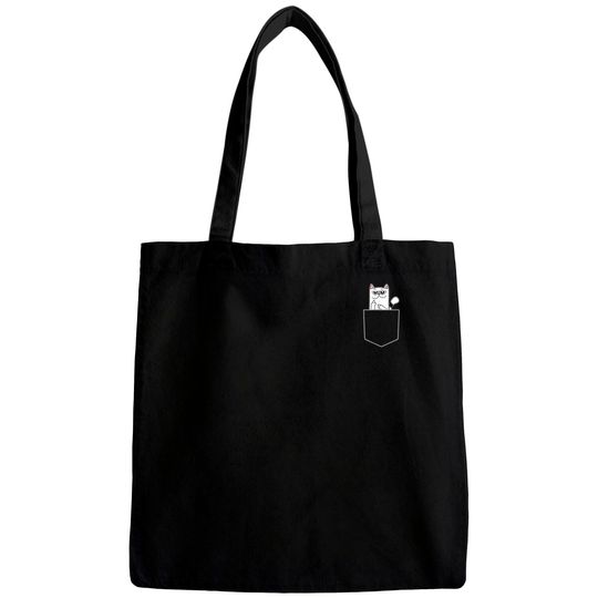 Discover Cat Flipping Off Bags Cat in Pocket Giving the Finger