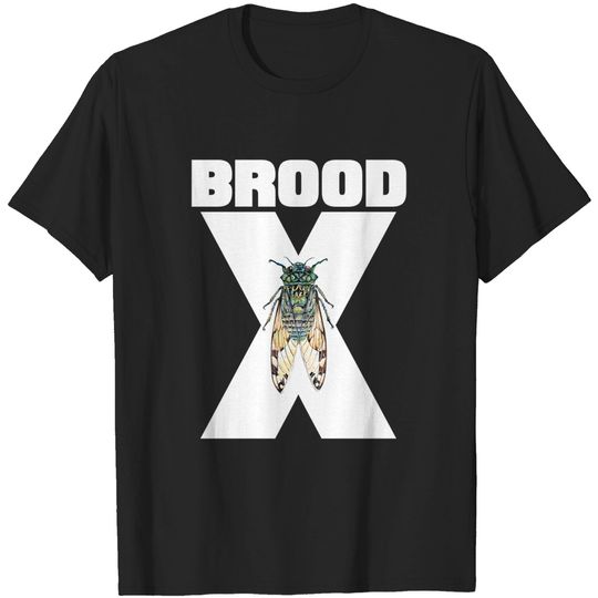Discover CICADA Insect Great Eastern Brood X USA 2021 Magicicada T-Shirt